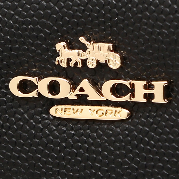 Coach Accordion Zip Wallet With Quilting Black # 91575