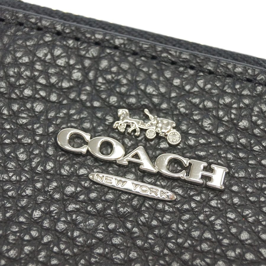 Coach Disney X Coach Corner Zip Wristlet With Thumper Black # 91778