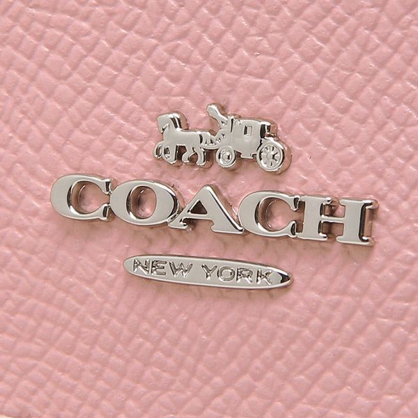 Coach Small Wallet Carnation Pink # F87588