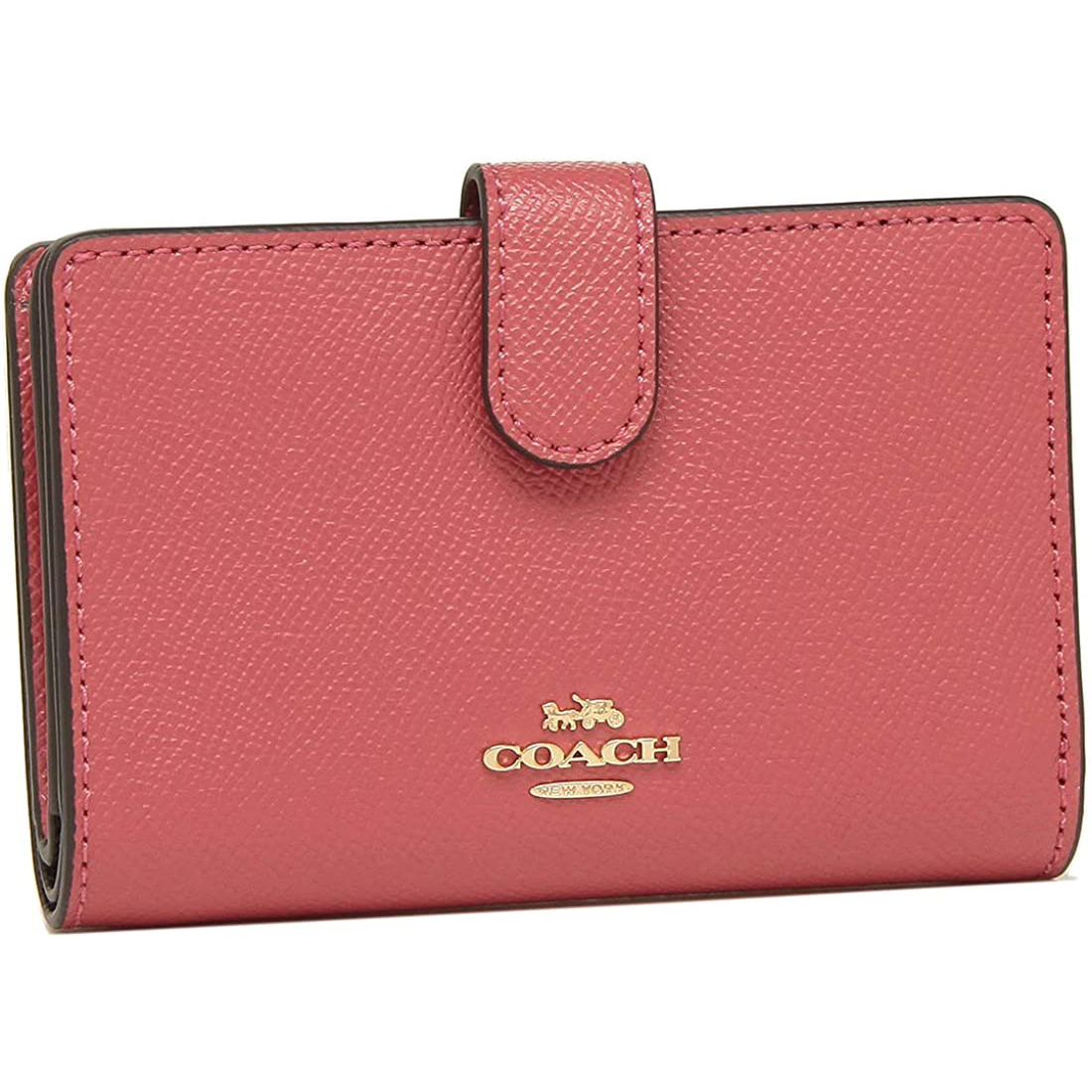 Coach Medium Corner Zip Wallet Poppy Pink # 11484