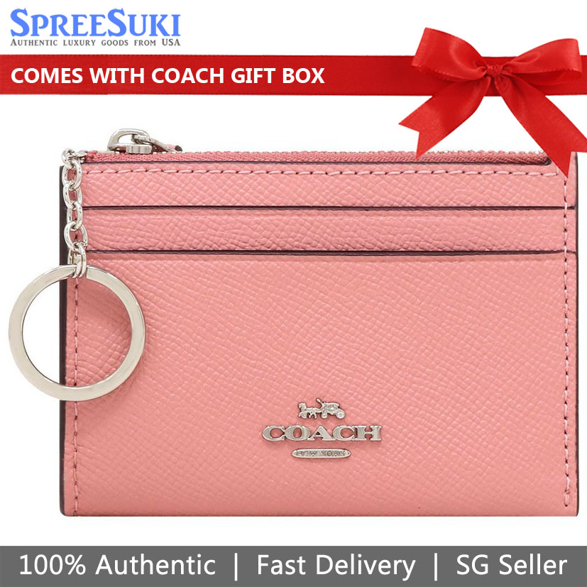 Coach Mini Skinny Id Case Light Blush Pink # 88250