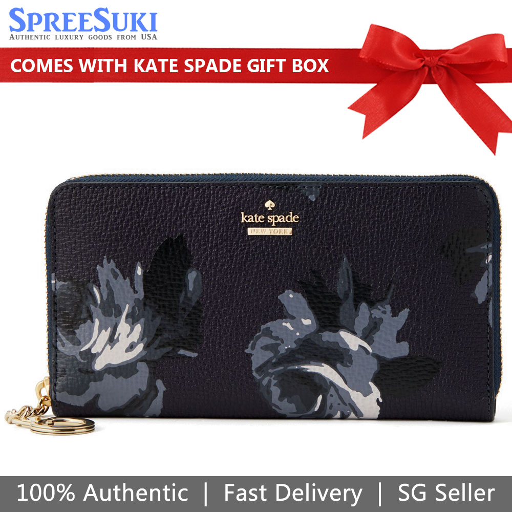 Kate Spade Briar Lane Night Rose Navy Dark Blue # WLRU5212