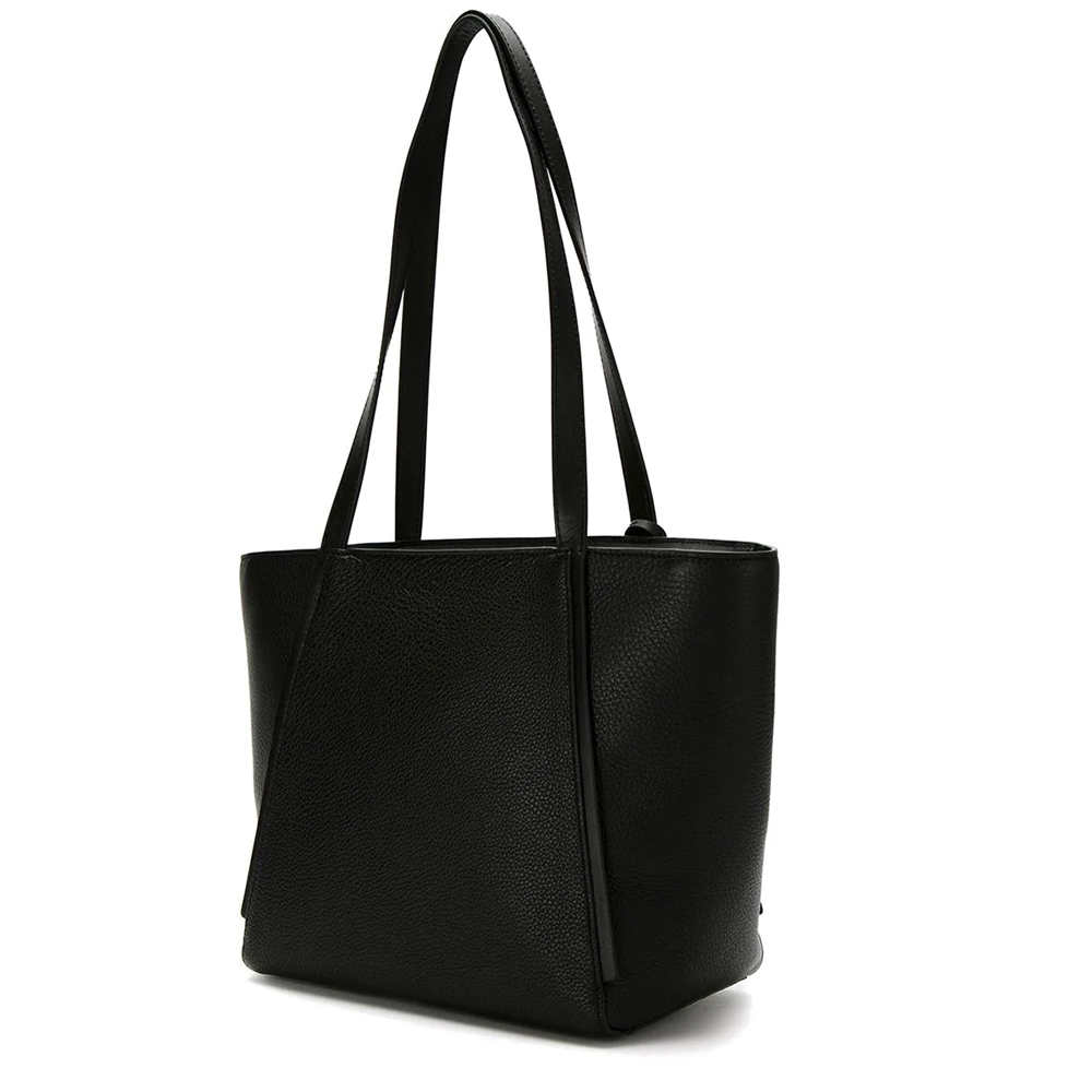 Michael Kors Whitney Small Top Zip Leather Tote Black # 30S8GN1T1L