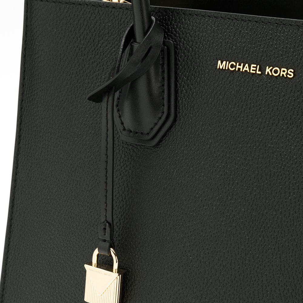 Michael Kors Mercer Kors Studio Large Convertible Leather Tote Black # 30F6GM9T3L