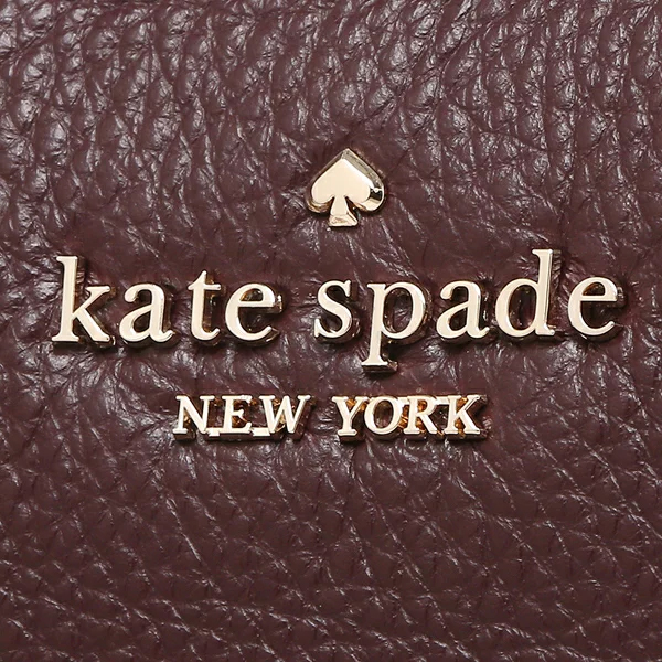 Kate Spade Jackson Triple Gusset Crossbody Chocolate Cherry Brown # WKRU5942