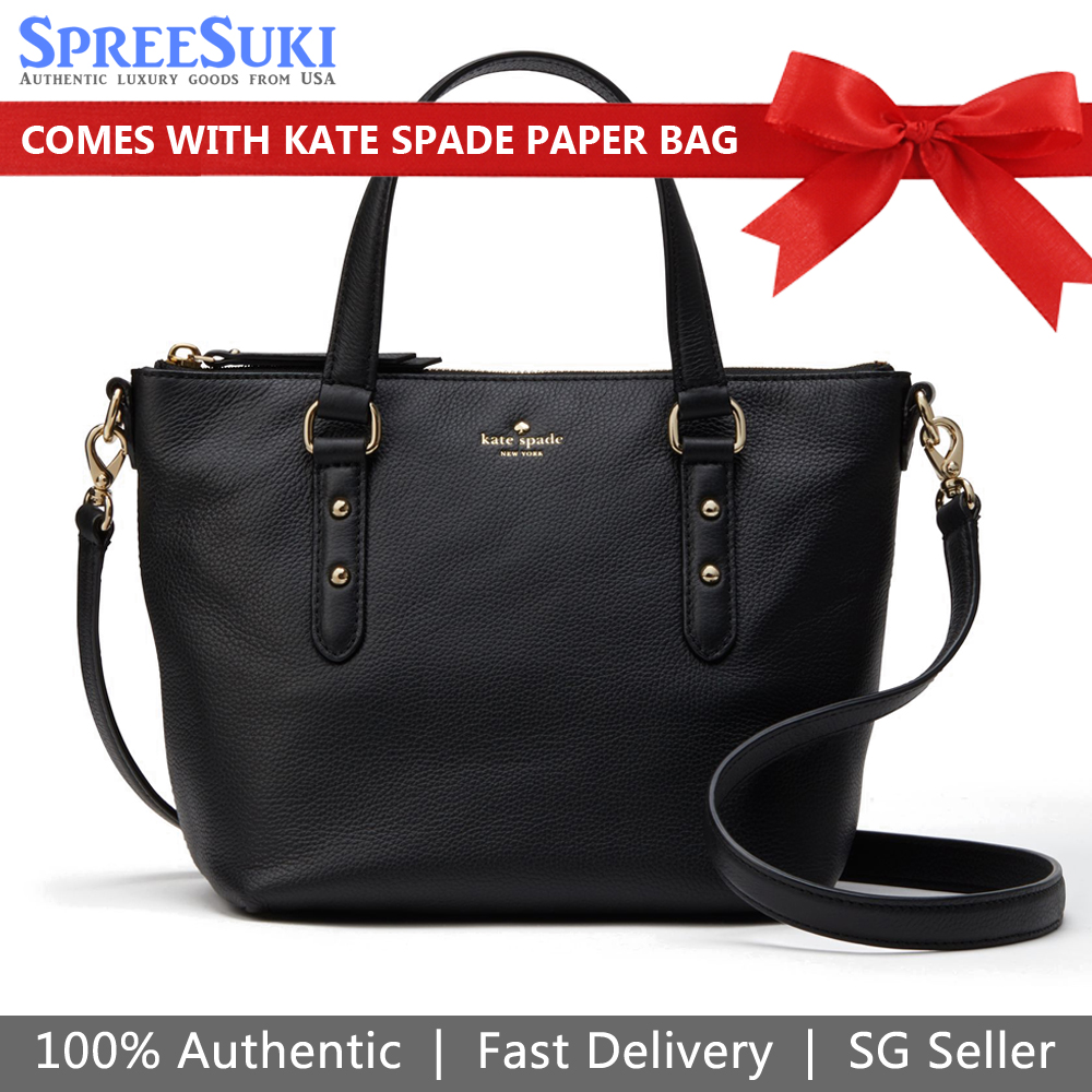 Kate Spade Crossbody Bag Small Penny Black # WKRU5806