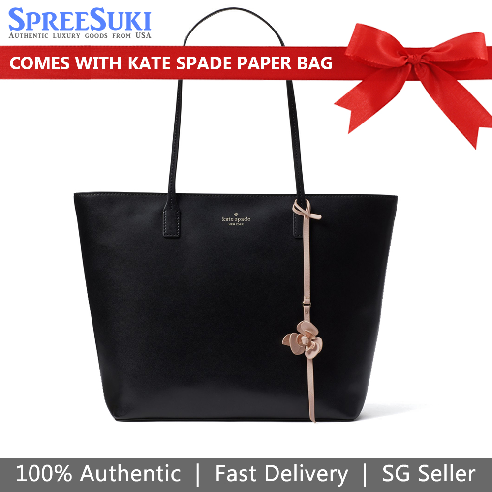 Kate Spade Large Tote Shoulder Bag Felicity Street Karla Black # WKRU5716