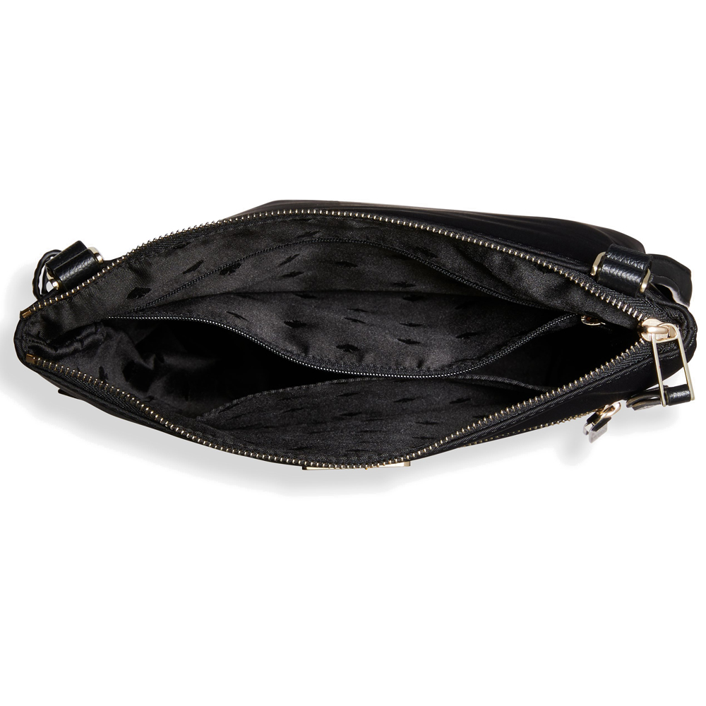 Kate Spade Dawn Flat Crossbody Bag Black # WKRU5911