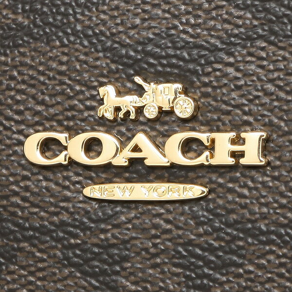 Coach Mini Surrey Carryall In Signature Canvas Brown / Black # F67027
