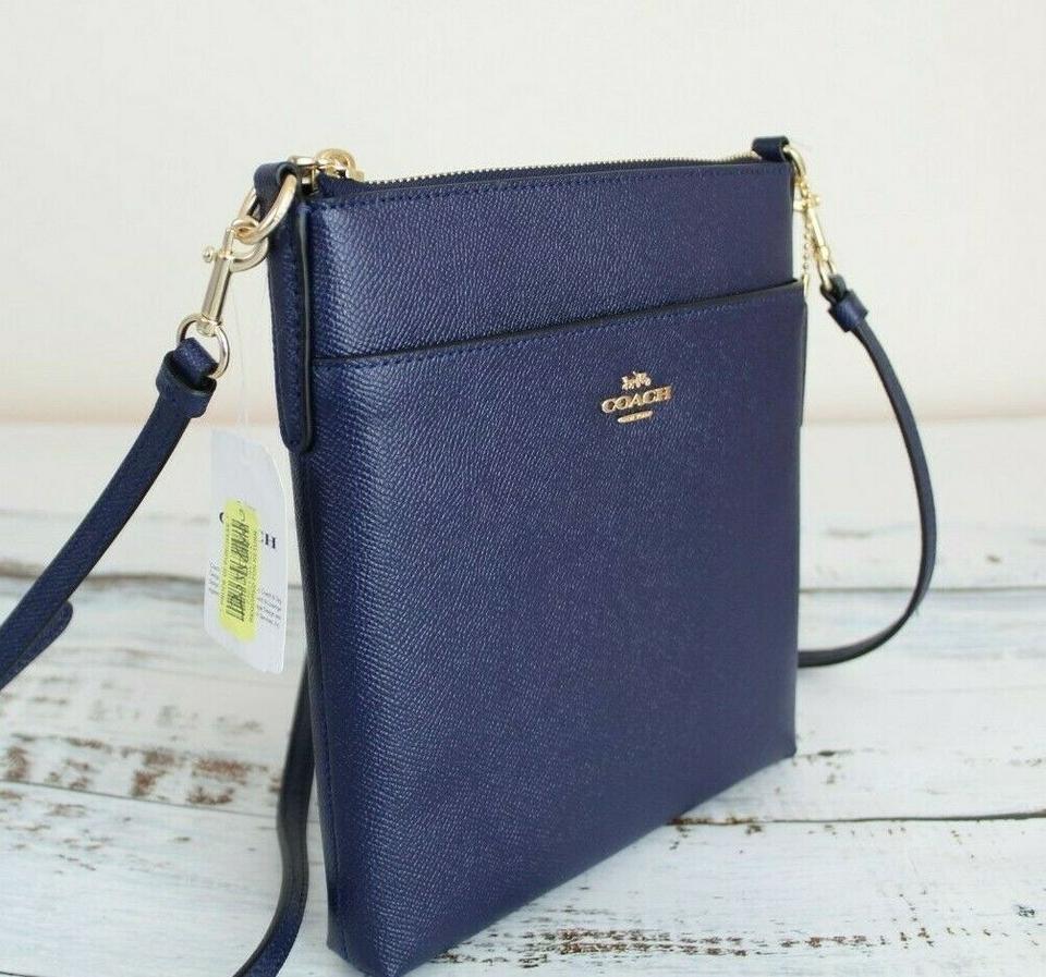 Coach Kitt Messenger Crossbody Cadet / Blue # 41320