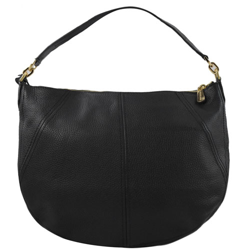 Michael Kors Crossbody Shoulder Bag With Gift Bag Bedford Medium Crescent Shoulder Bag Crossbody Bag Black # 35T9GBFL6L