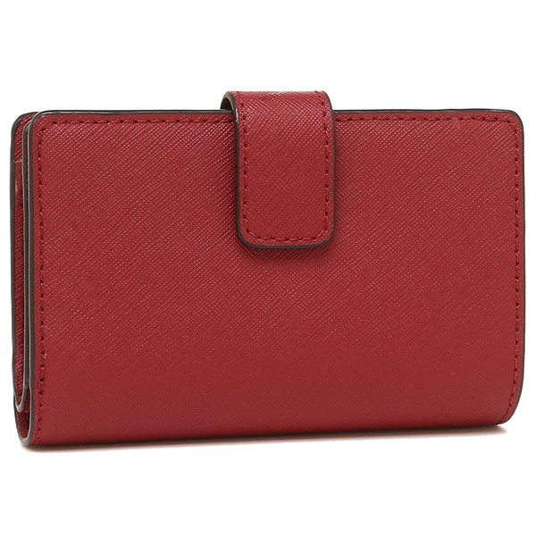 Michael Kors Medium Wallet Jet Set Travel Zip Coin Wallet Scarlet Red # 35F7GTVF2L