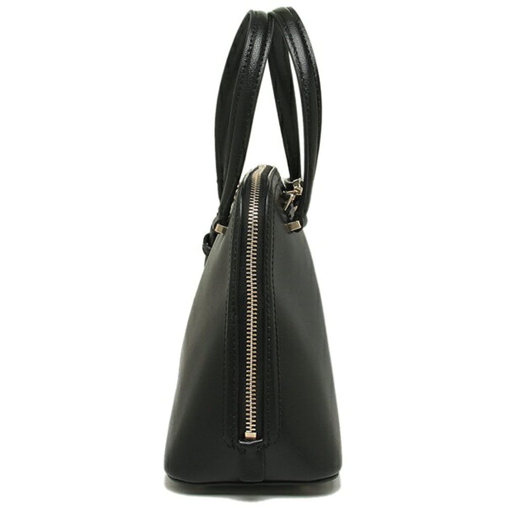Kate Spade Crossbody Bag Small Dome Satchel Black # WKRU6058