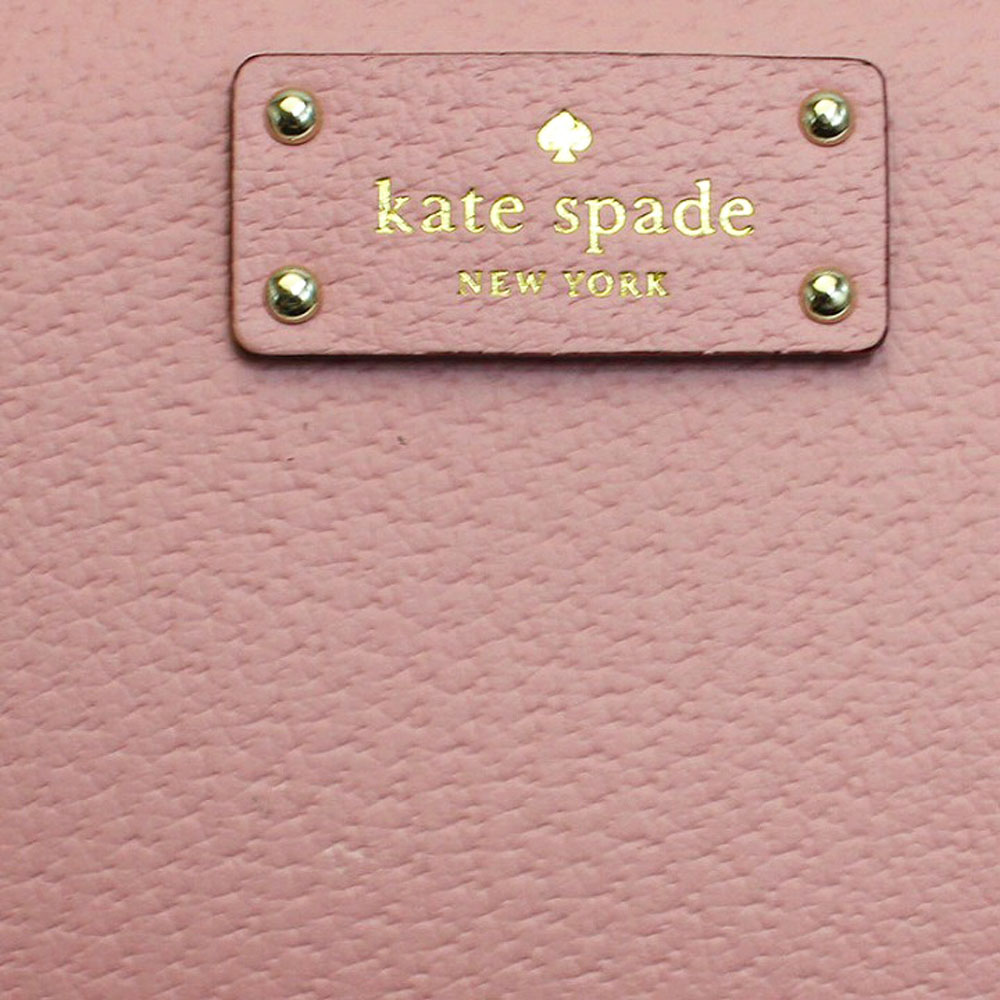 Kate Spade Medium Wallet Grove Street Tellie Pink Bonnet # WLRU2822