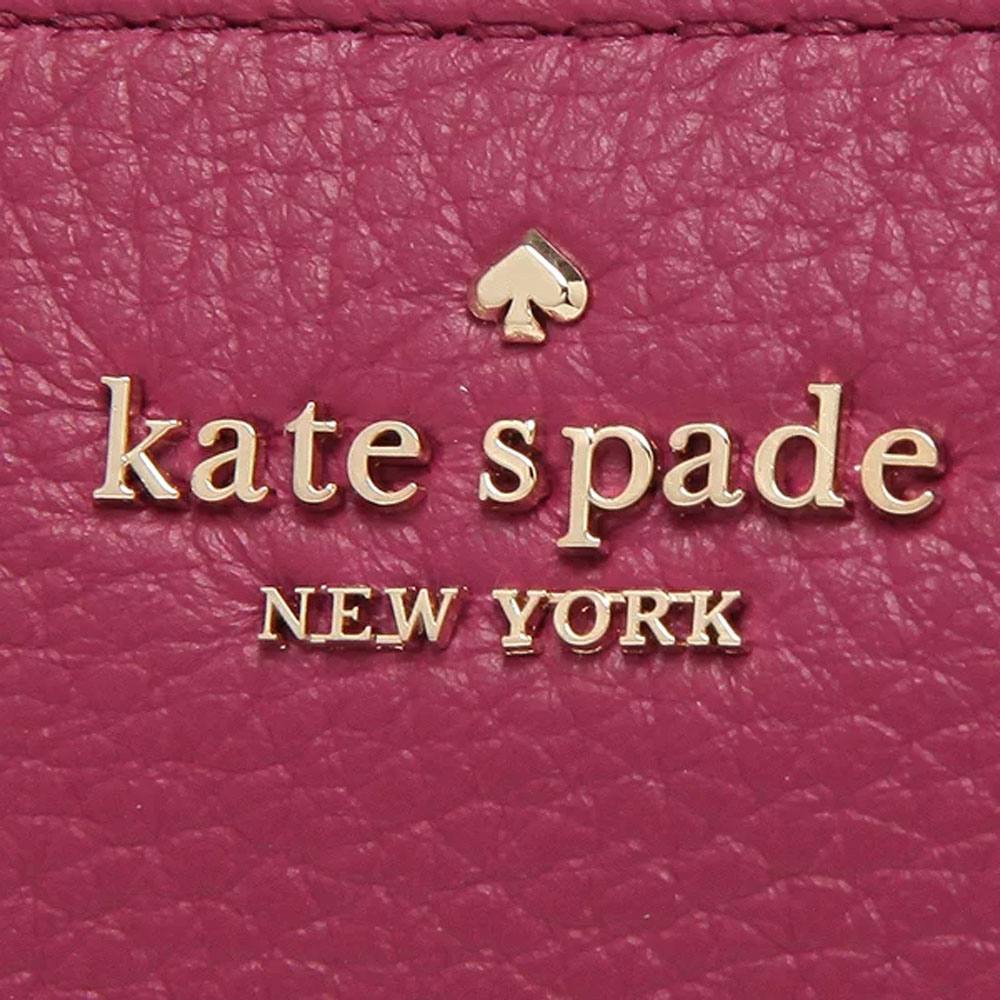 Kate Spade Jackson Large Continental Wallet Cranberry Hot Pink # WLRU5833