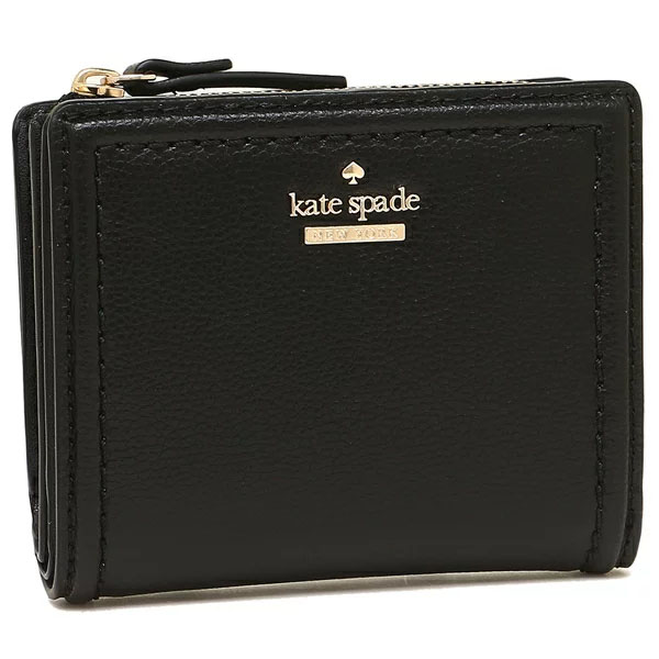 Kate Spade Patterson Drive Small Shawn Small Wallet (Black Zip) Black # WLRU5156