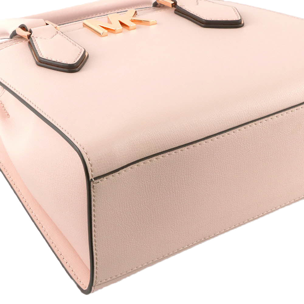 Michael Kors Crossbody Bag Mott Medium Messenger Powder Blush Light Pink # 35T0ROXM2L
