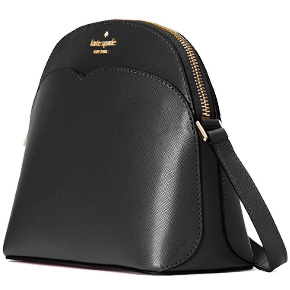 Kate Spade Payton Dome Crossbody Bag Black # WKRU7085
