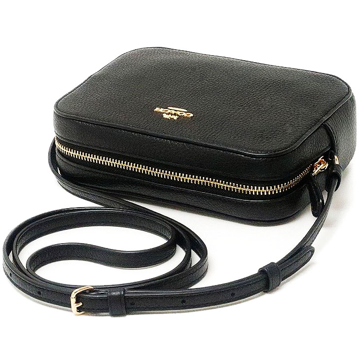 Coach Crossbody Bag Mini Camera Bag Black # 87734