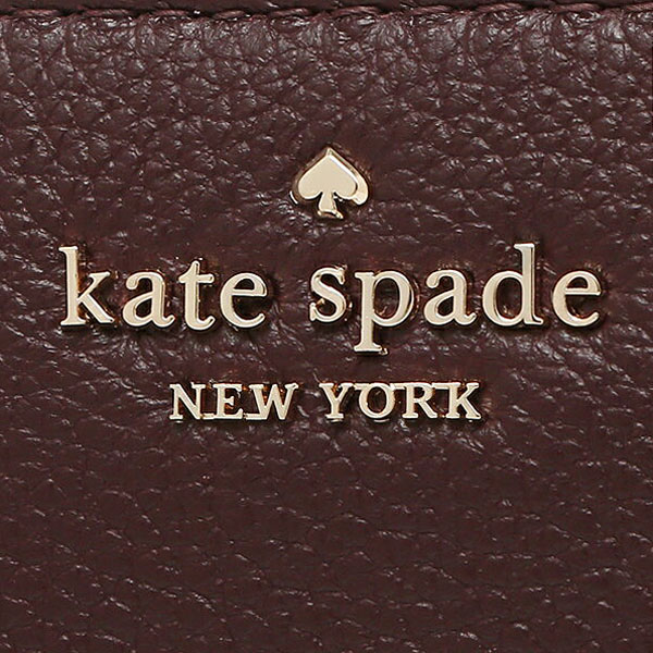 Kate Spade Jackson Large Continental Wallet Chocolate Cherry Brown # WLRU5833