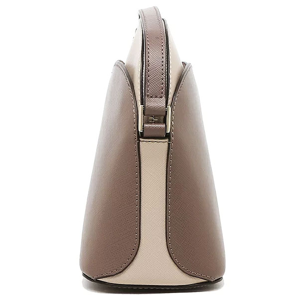 Kate Spade Crossbody Bag Dome Crossbody Neutral Beige / Brown # WKRU7084