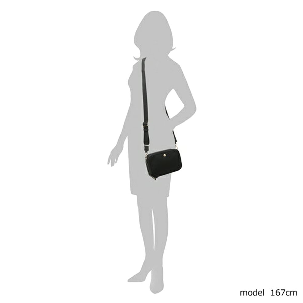 Kate Spade Crossbody Bag Small Camera Bag Black # WKRU7038