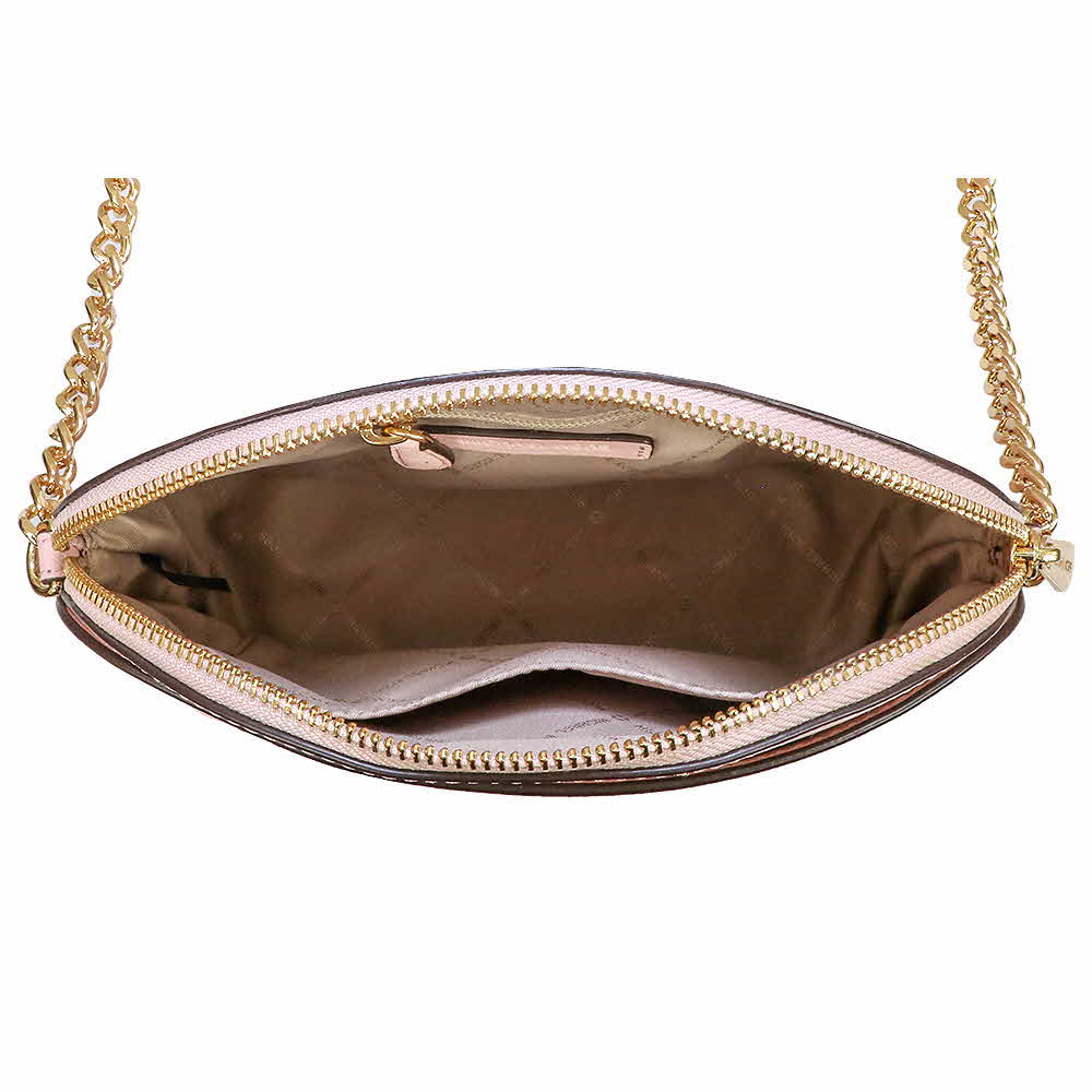 Michael Kors Crossbody Bag With Gift Bag Emmy Medium Dome Crossbody Powder Blush Pink # 35S9GTVC2L
