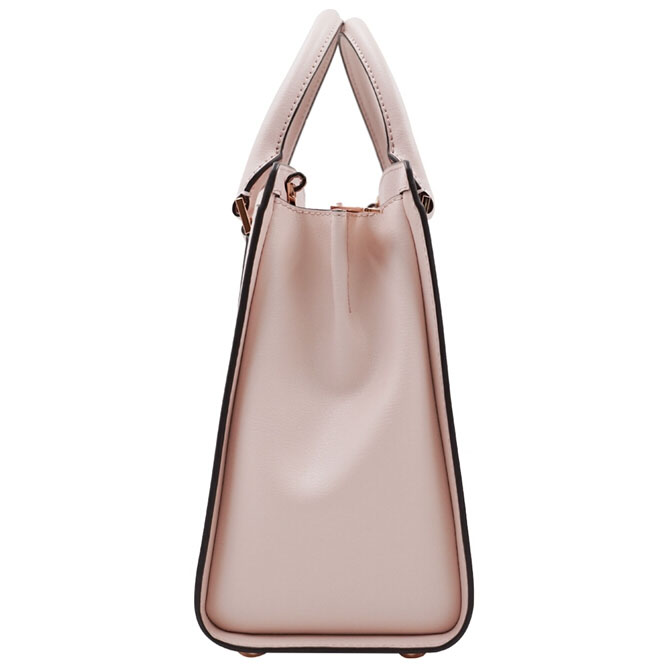 Michael Kors Crossbody Bag Mott Large Satchel Powder Blush Pink # 35T0ROXS3L