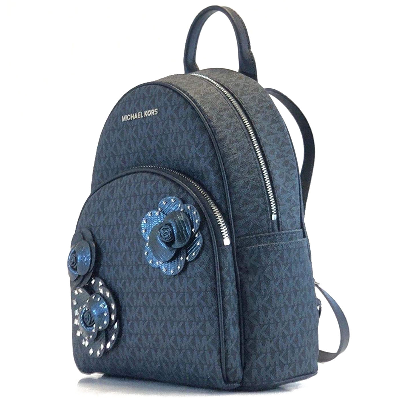 Michael Kors Abbey Medium Backpack Admiral Navy Dark Blue # 35H8SAYB2B