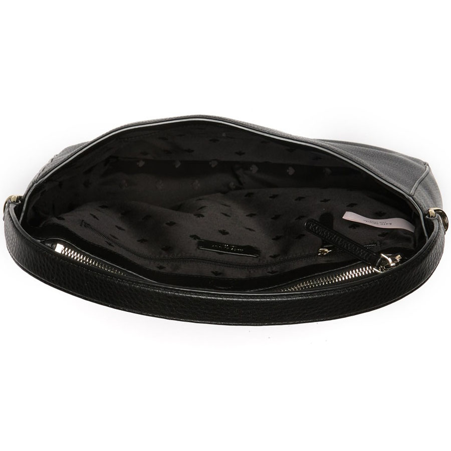 Kate Spade Jackson Double Compartment Shoulder Bag Black # WKRU5939