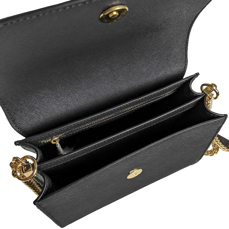 SpreeSuki - Tory Burch Emerson Envelop Adjustable Shoulder Bag Black ...