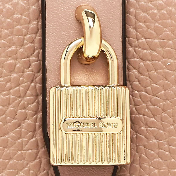 Michael Kors Medium Wallet Adele Slim Bifold Leather Fawn Pink # 35H8GAFF2L