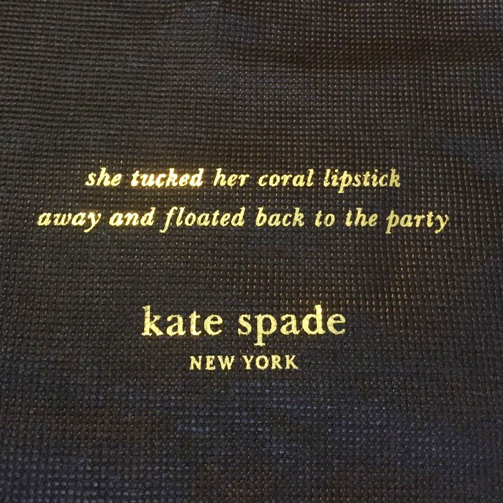 Kate Spade 13.5-Inch X 11.5-Inch Small Dust Bag Brown Brown / Gold # KSSDB