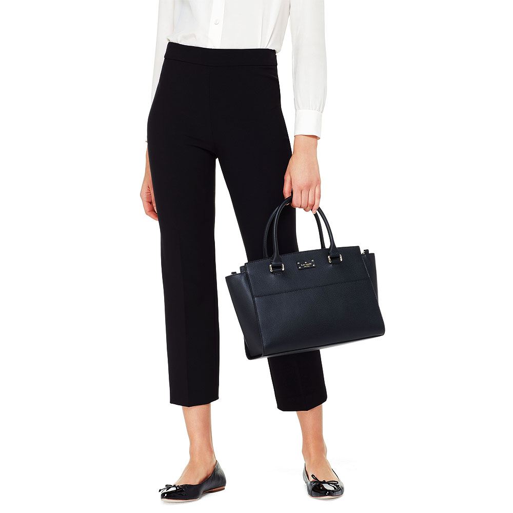 Kate Spade Crossbody Bag Lana Satchel Black # WKRU5322