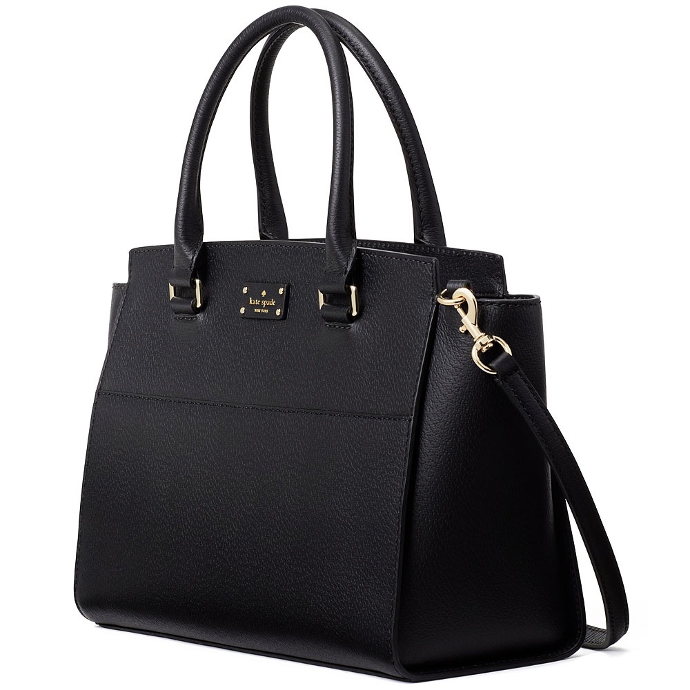 Kate Spade Crossbody Bag Lana Satchel Black # WKRU5322