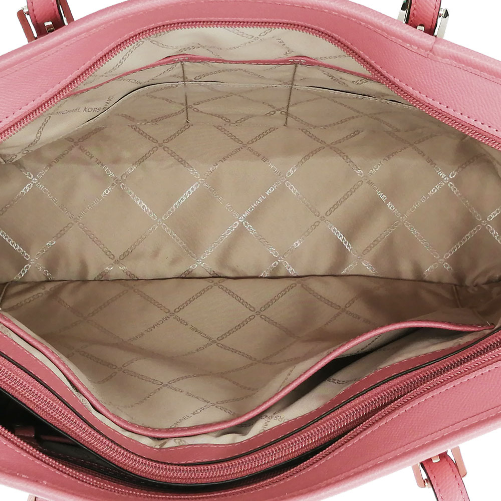 Michael Kors Shoulder Bag Jet Set Travel Medium Multifunctional Top Zip Tote Rose Pink # 30H8TTVT2S