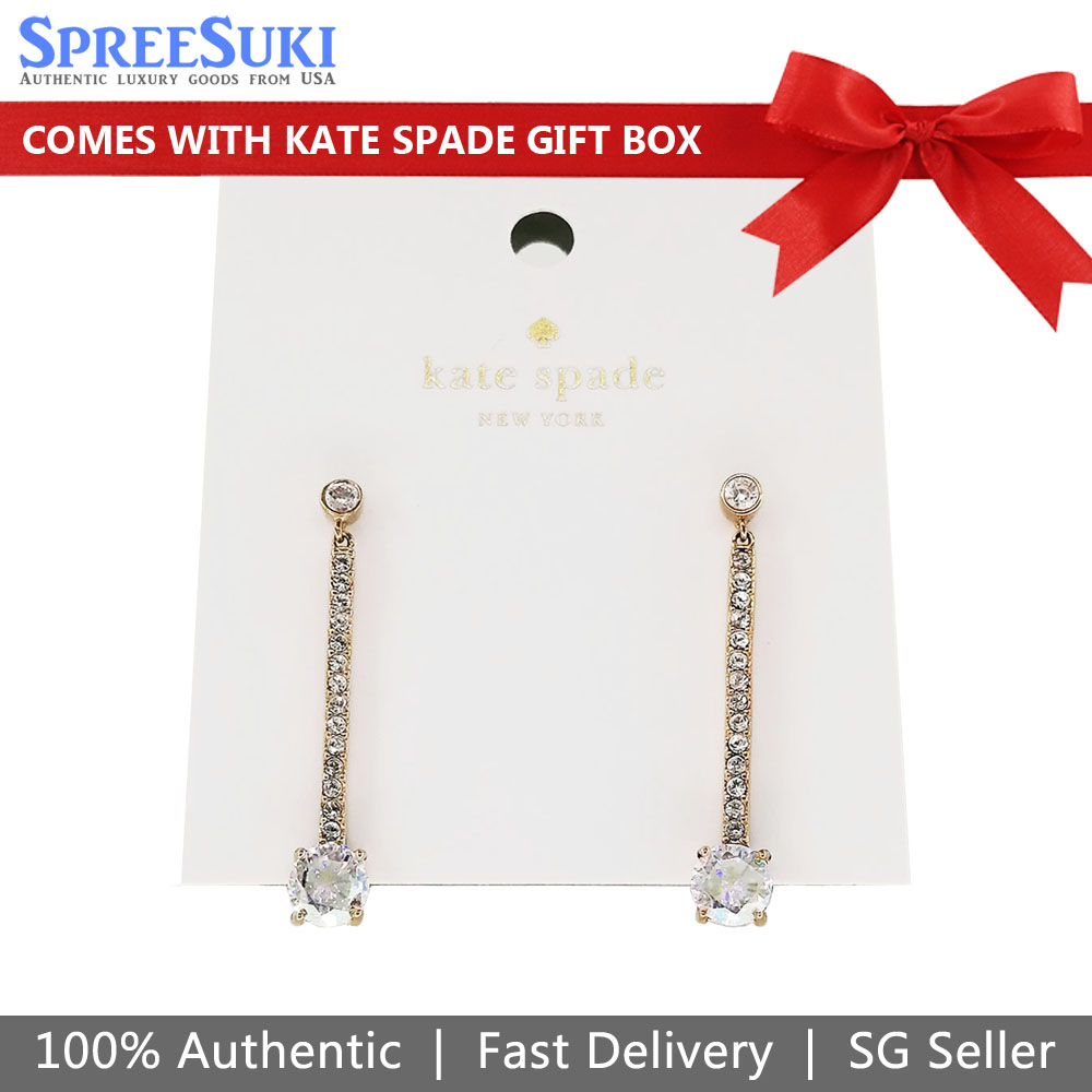 Kate Spade Drop Earrings Gold # O0RU2140