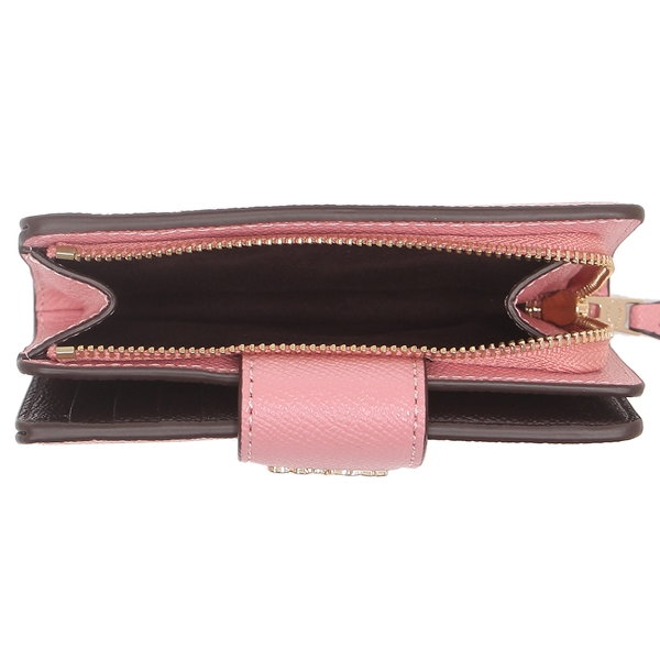 Coach Medium Corner Zip Wallet Bubblegum Pink # 6390
