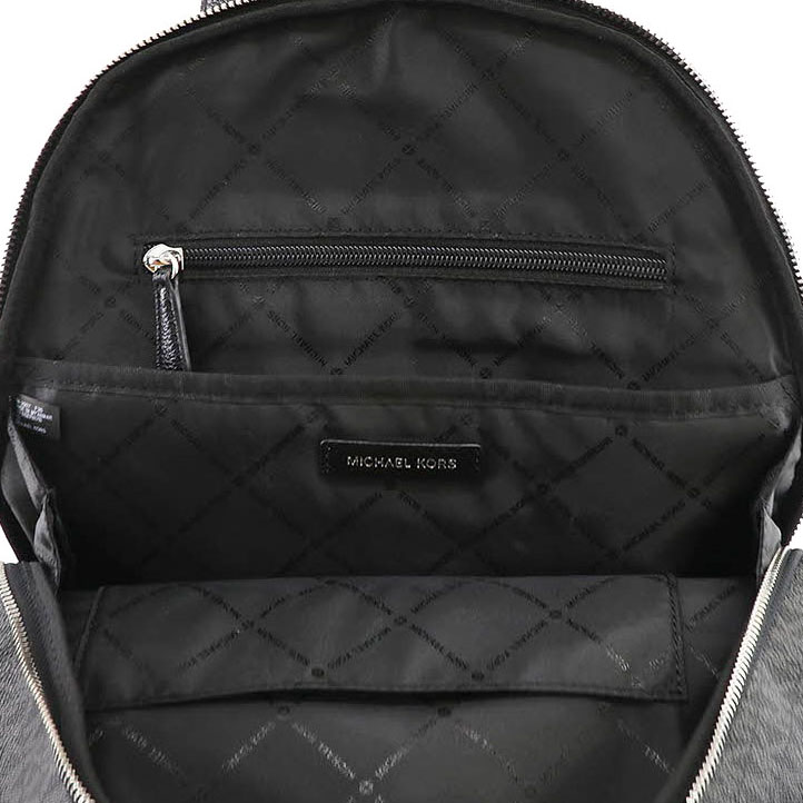 Michael Kors Erin Signature Medium Backpack Black # 35T0SERB8B