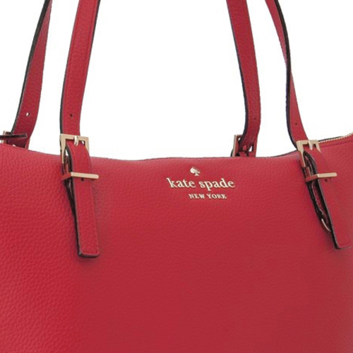 Kate Spade Tote Shoulder Bag Watson Lane Leather Small Maya Heirloom Red # PXRU8501