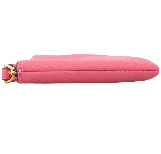 Coach Corner Zip Wristlet Confetti Pink # 58032