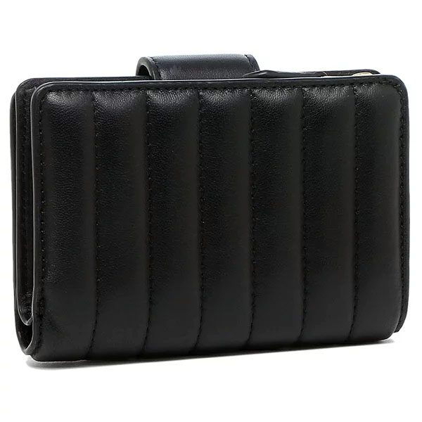 Coach Medium Wallet Medium Corner Zip Wallet With Quilting Black # C3454