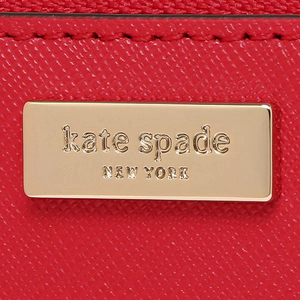 Kate Spade Laurel Way Neda Zip Around Continental Long Wallet Hotchili Red # WLRU2669
