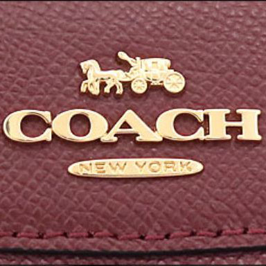 Coach Crossbody Bag Kailey Carryall Vintage Mauve Dark Red # C2852