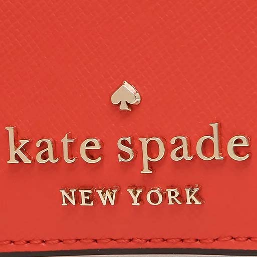 Kate Spade Staci Small Slim Card Holder Gazpacho Orange Red # WLR00129