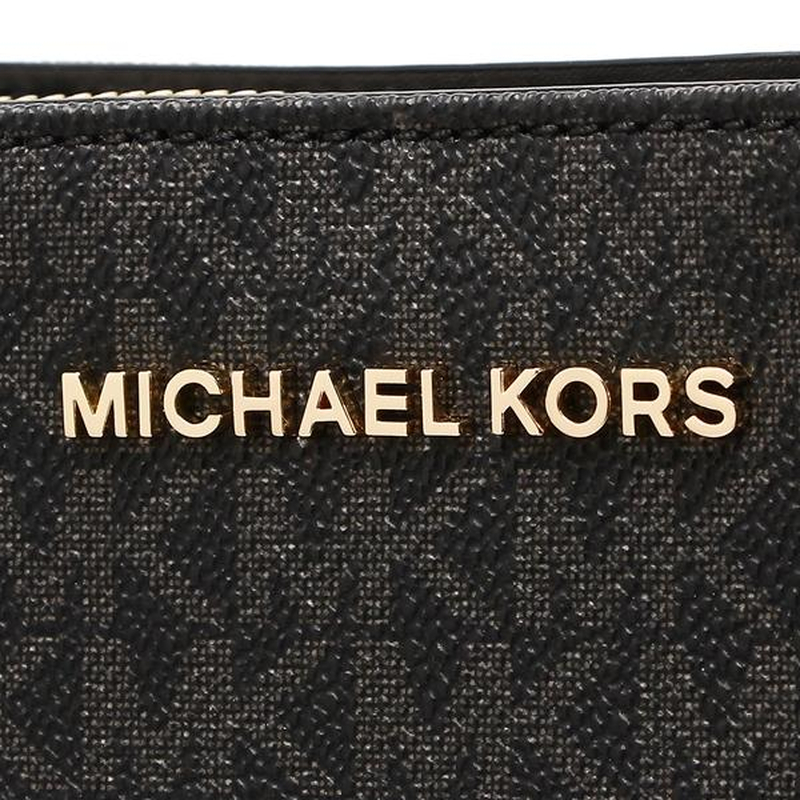 Michael Kors Nicole Large Triple Compartment Crossbody Bag Black # 35H9GNIC9B