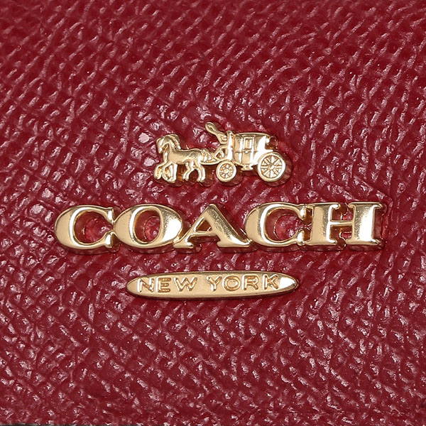 Coach Crossbody Bag Sage Carryall Cherry Red # F28976