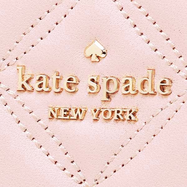 Kate Spade Natalia Small Zip Around Rose Smoke Pink # WLR00646