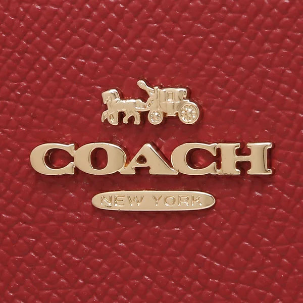 Coach Long Zip Around Wallet 1941 Red # C3441