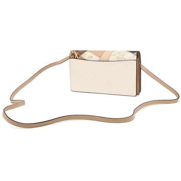 Coach Crossbody Bag Hayden Foldover Crossbody Clutch With Signature Canvas Patchwork Chalk Off White # 88670
